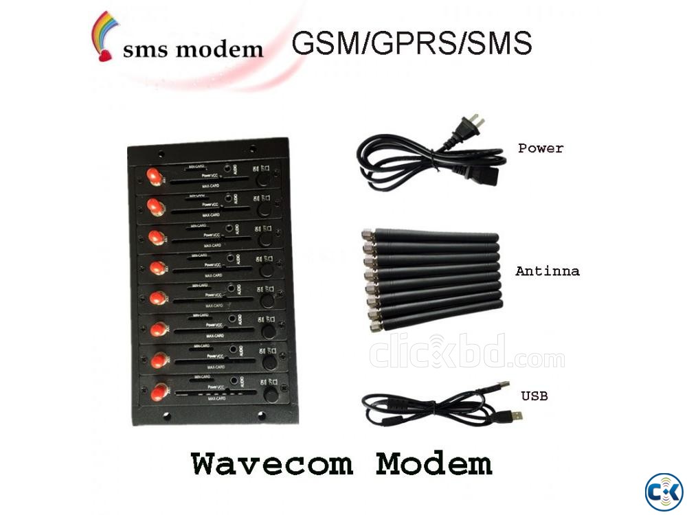 gsm 8 port modem in dhaka bangladesh large image 0