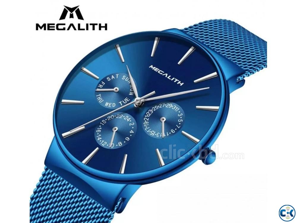 Megalith Blue goddess Slim watch large image 0