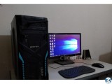 Core i3 4GB Ram 500GB Desktop PC With Monitor And Negotiable