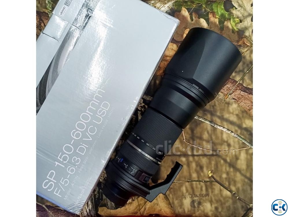 Tamron SP 150-600mm f 5-6.3 VC USD Telephoto Lens for Nikon large image 0