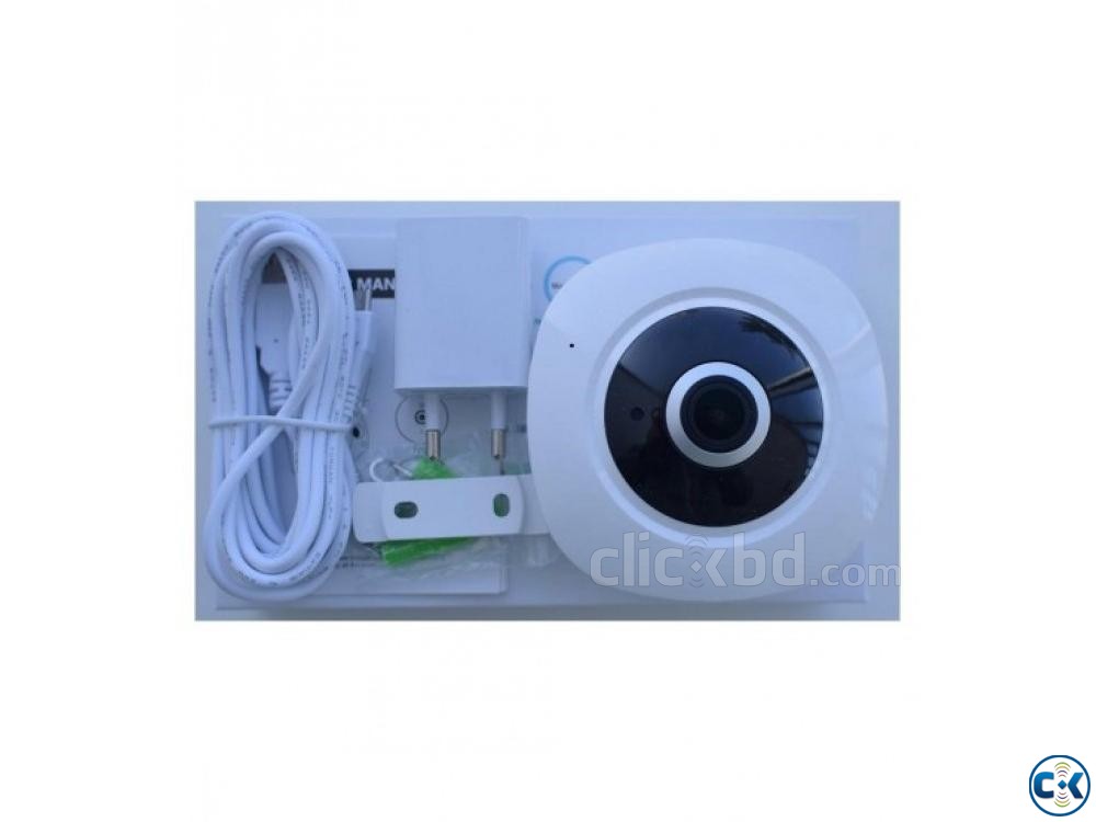 A6 V380 3MP Fisheye 360 Degree Wi-Fi Camera large image 0