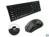 Value-Top Wireless Keyboard Mouse Combo