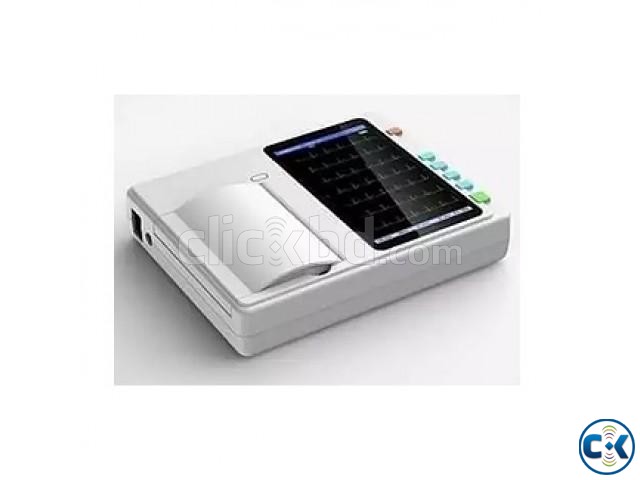 Pinon PE-6 LCD Screen 6-Channel Auto Report ECG Machine large image 0