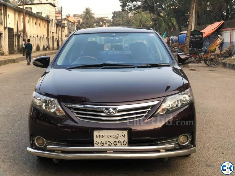 TOYOTA ALLION 2013 REDWINE PUSH START large image 0