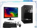 PC i5 3RD GEN HDD 500GB RAM 4GB 19 LED