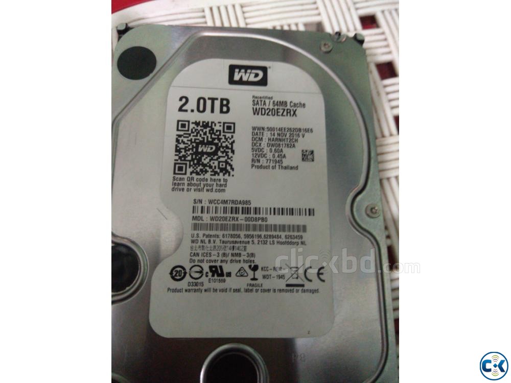 Western Digital 2000gb hard disk large image 0