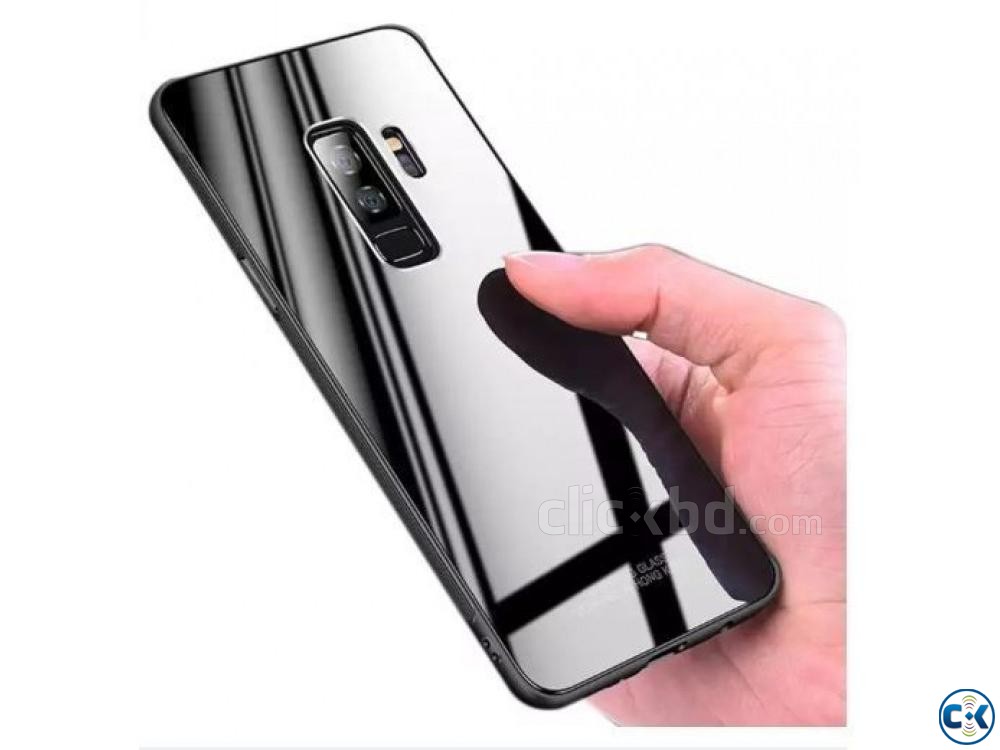 SAMSUNG GALAXY S9 GLASS CASE BLACK CHG large image 0