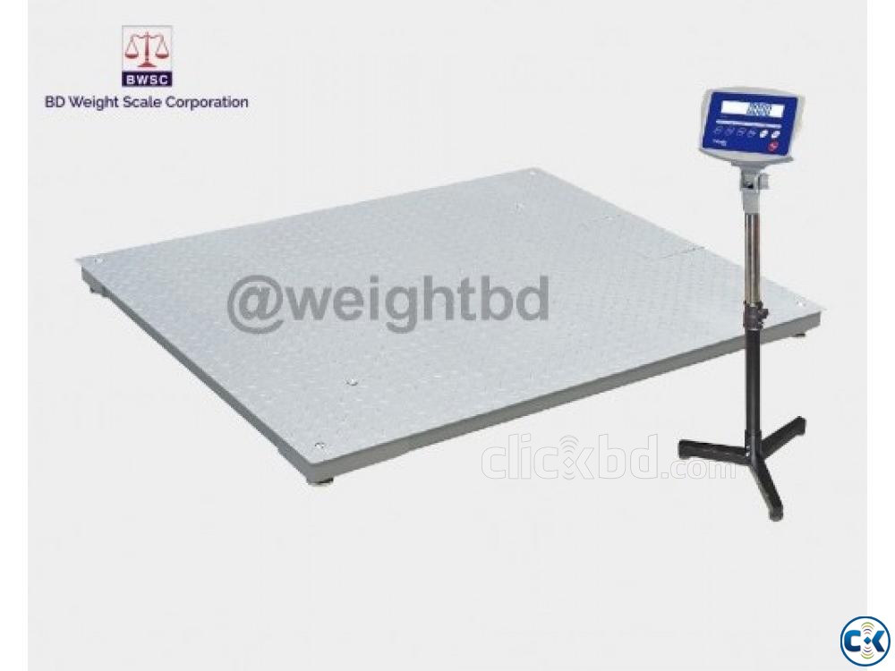 Digital Floor Scale 1 Ton Capacities large image 0