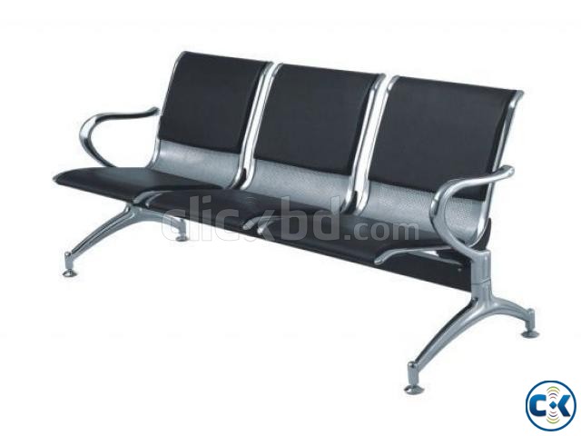 Customer Waiting Chair 3 in 1 Customized with leather seat large image 0