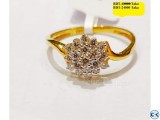 Diamond with Gold Ring 50 OFF