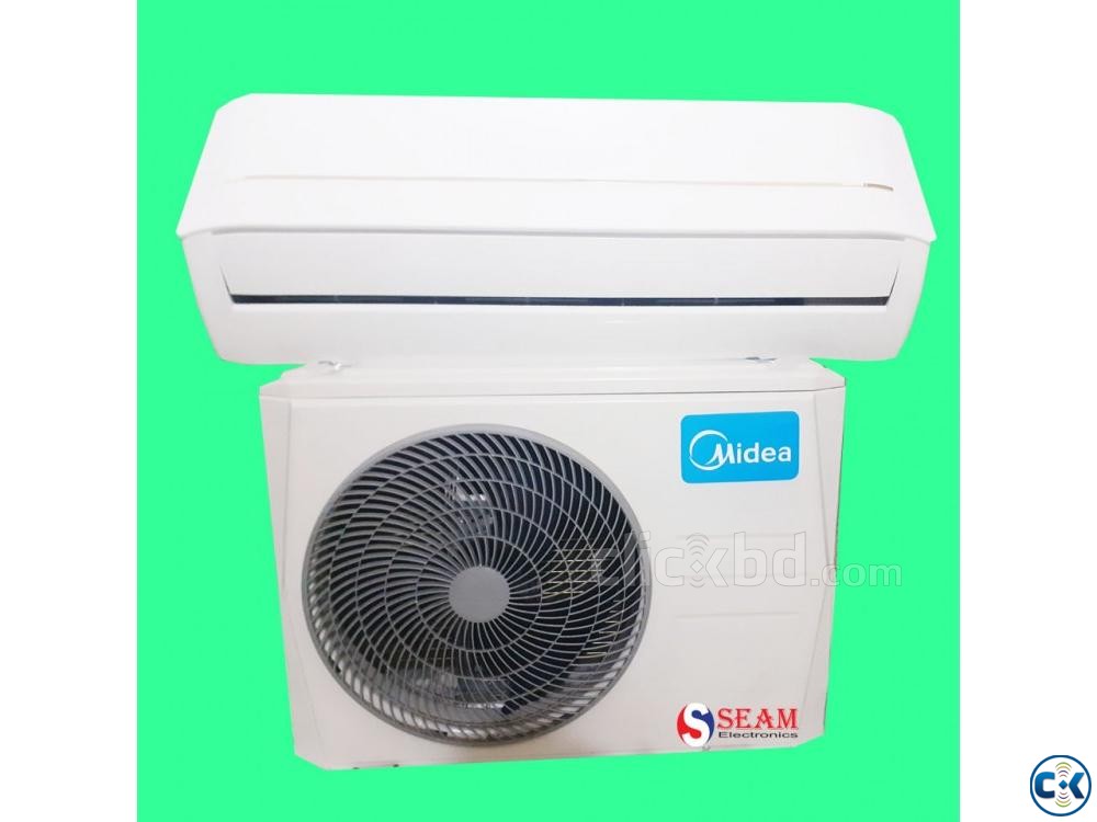 Midea 1.5 ton split air conditioner ac 18000 BTU large image 0