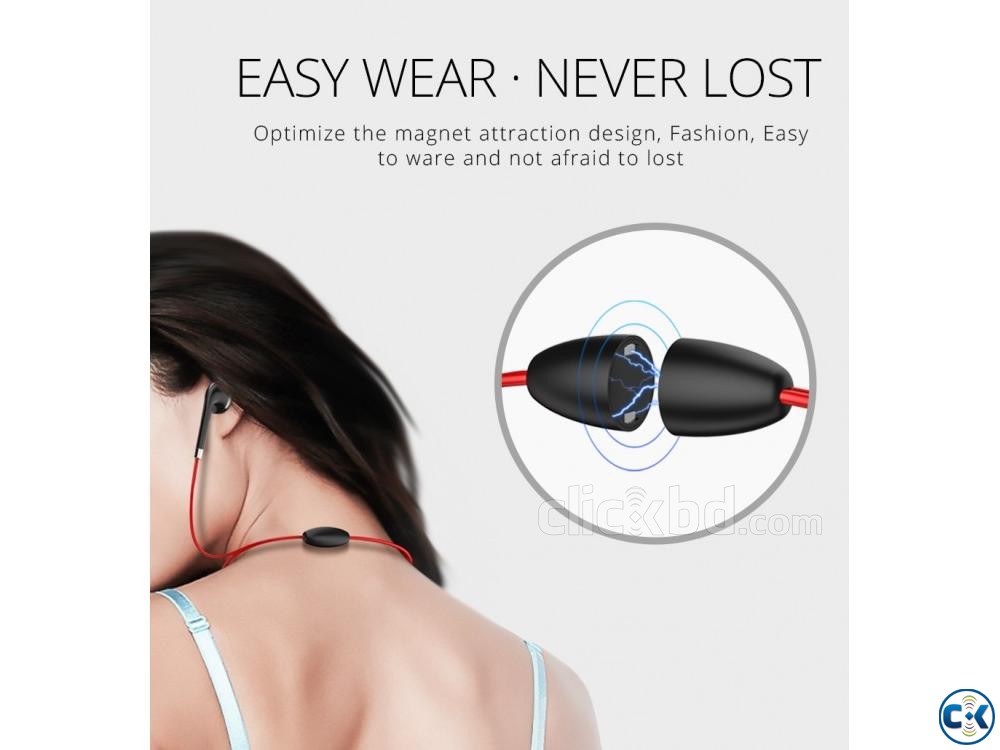 Magnetic Sports Bluetooth Headphone large image 0