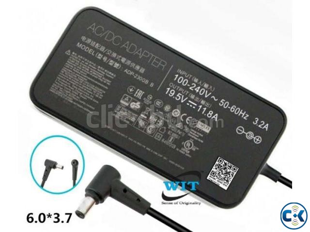 Asus 19.5V 11.8A 230W 6.0 3.7mm Original AC DC Power Adapter large image 0