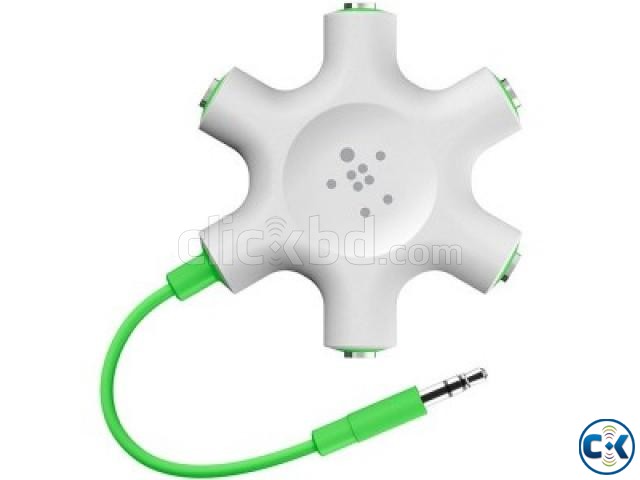 Belkin RockStar 5-Jack 3.5 mm Audio Headphone Splitter large image 0