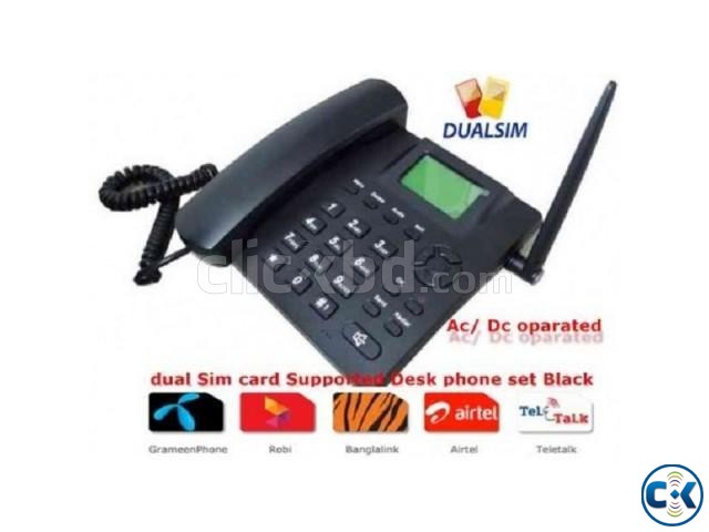 ZT600G Land Phone Dual Sim FM large image 0