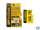 REMAX Micro SD 64GB Memory Card C-Series