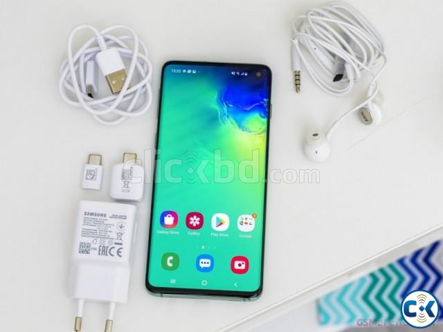 Samsung Galaxy S10 128GB Black Blue 8GB RAM  large image 0