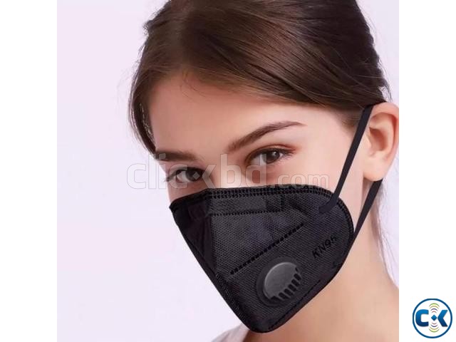 N95 Black Face Mask With Filter Activated Carbon. large image 0