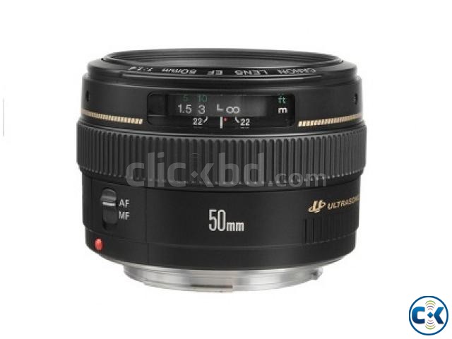 Canon EF 50mm f 1.4 USM Prime Lens - Brand New large image 0