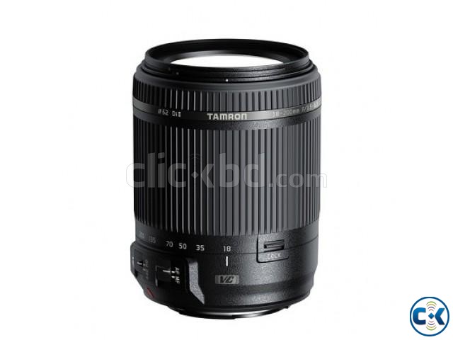 Tamron 18-200mm f 3.5-6.3 Di II VC Zoom Lens for Canon Nikon large image 0
