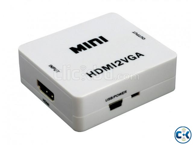 Mini HDMI To VGA Converter large image 0
