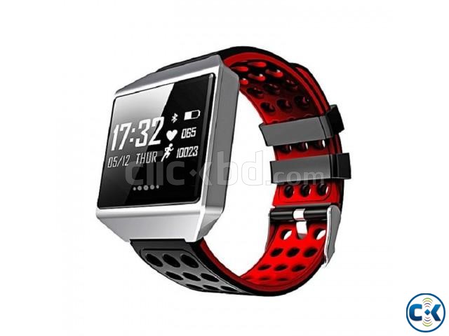 CK12 Smartwatch Blood Pressure Heart Rate Monitor Waterproof large image 0