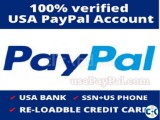 VERIFIED USA PAYPAL ACCOUNT USAPayPal.COM