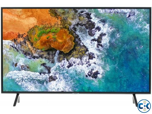 SAMSUNG 55RU7100 4K HDR SMART FLAT TVWITH BLUTOOTH large image 0