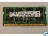 Samsung 2GB DDR3 RAM PC3-10600 204-Pin Laptop SODIMM