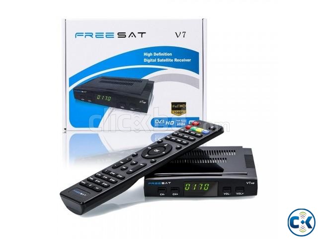 FREESAT V7 HD FTA SATELLITE RECIEVER large image 0