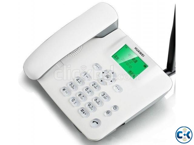 Huawei F316 Land Phone Single Sim With Keypad Light large image 0