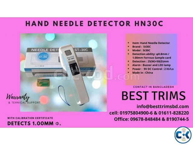 Hand Needle Detector St30C large image 0