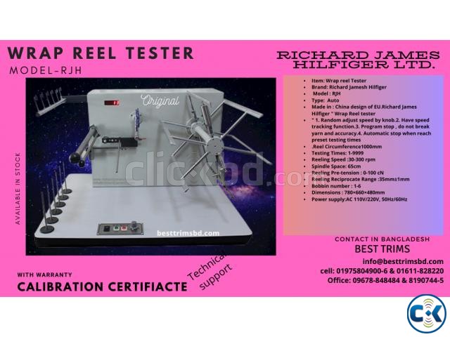 Wrap Reel tester large image 0