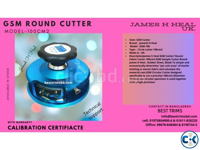 GSM Cutter James H Heal UK large image 0