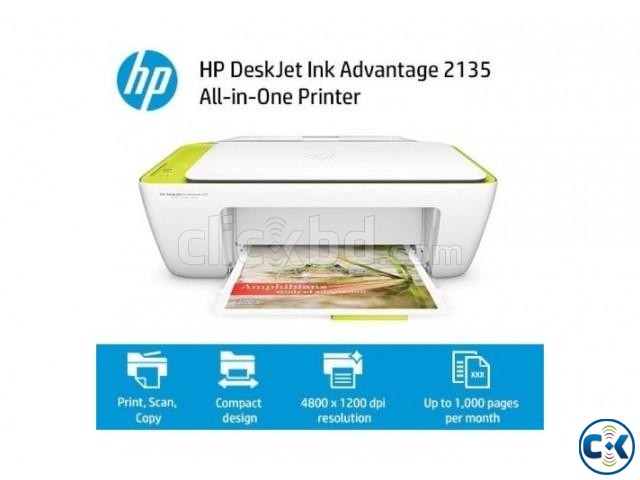 HP Deskjet Ink Advantage 2135 All in One Color Printer large image 0