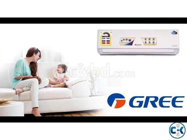 GREE AC 1.5 ton Inverter With 5 years Warranty Model GSH-18 large image 0