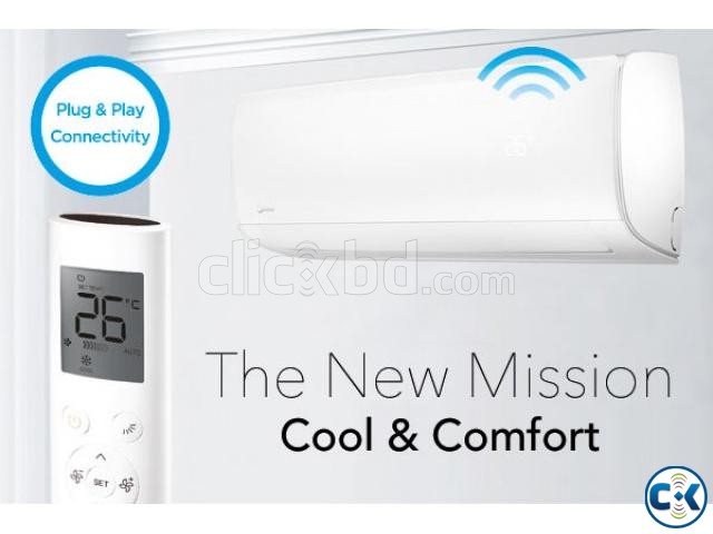 Midea with Inverter Split Ac Air-conditioner 1. TON large image 0