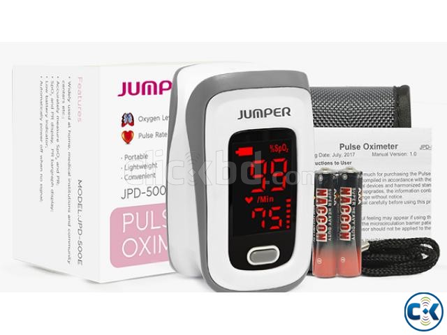 Jumper JPD-500E Pulse Oximeter large image 0