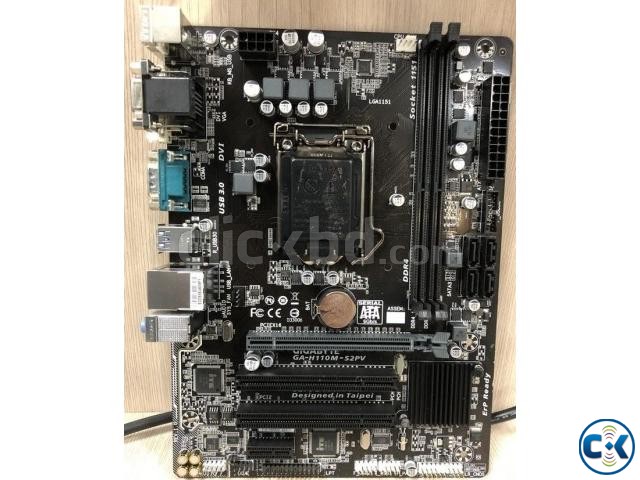 Intel Core i3-6100 Processor GIGABYTE GA-H110M Motherboard large image 0