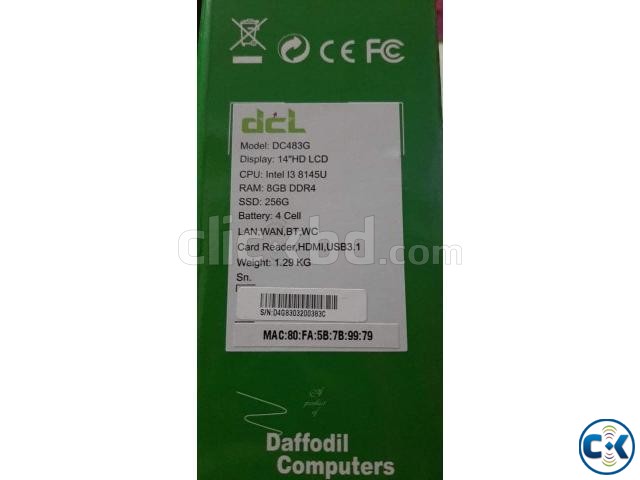 DCL Core i3 8GB Laptop large image 0