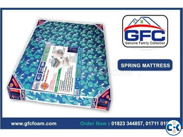 GFC soft spring mattress 78x36x8 large image 0