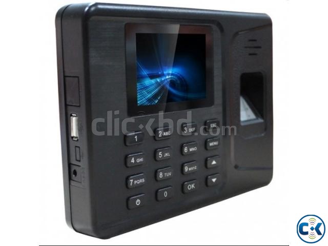 Fingerprint RFID card time attendance system large image 0