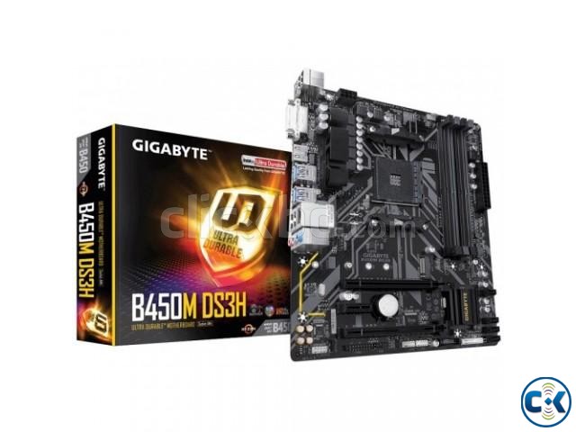 Gigabyte B450M DS3H AM4 AMD Micro ATX Motherboard large image 0