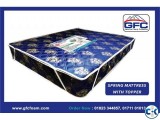 GFC soft spring mattress with topper 78x60x12