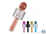 WS-858 karaoke Wireless microphone with Speaker