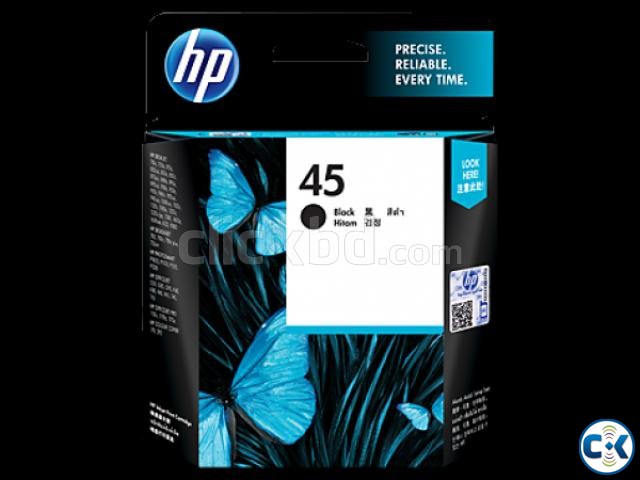 HP 45 Black Original Ink Cartridge 51645AA  large image 0