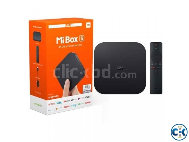 Xiomi MI BOX S Android 4K HDR SMART TV BOX 3 YR WARRANTY NEW large image 0