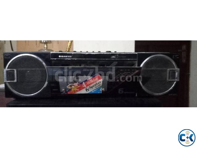 sanyo boom box large image 0