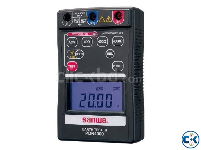 SANWA PDR4000 Digital Earth Tester in Bangladesh large image 0