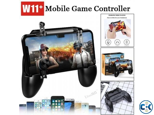 W11 Plus PUBG Mobile Game Controller large image 0